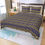 Thumbnail: Shop the vibrant Sapphire Yellow 420 Print- Three Piece Duvet Cover Set. Made of durable polyester, it's washable and has goo