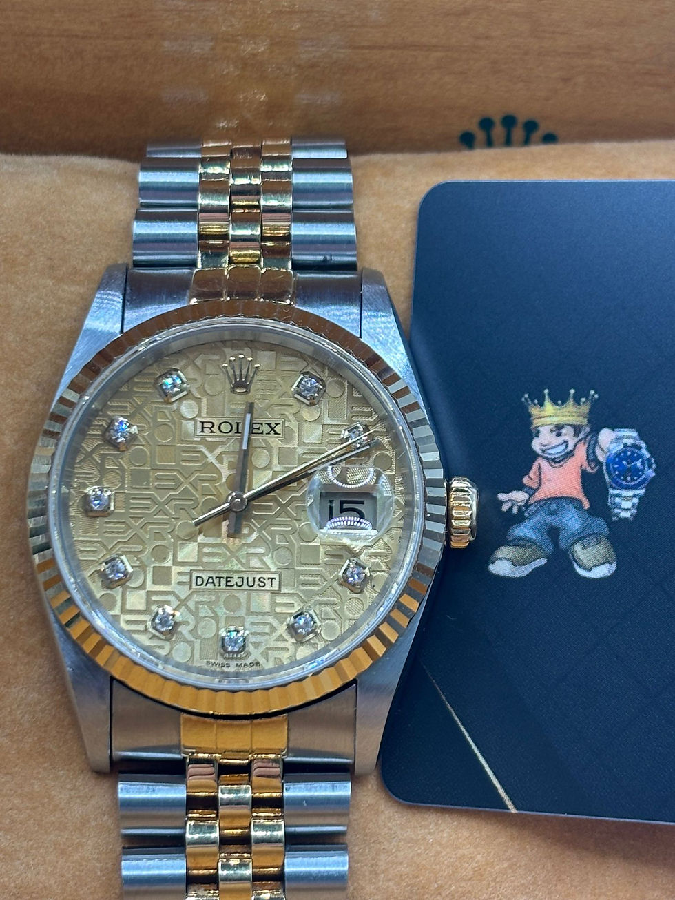 Thumbnail: Rolex Datejust 16233 Jubilee Dial