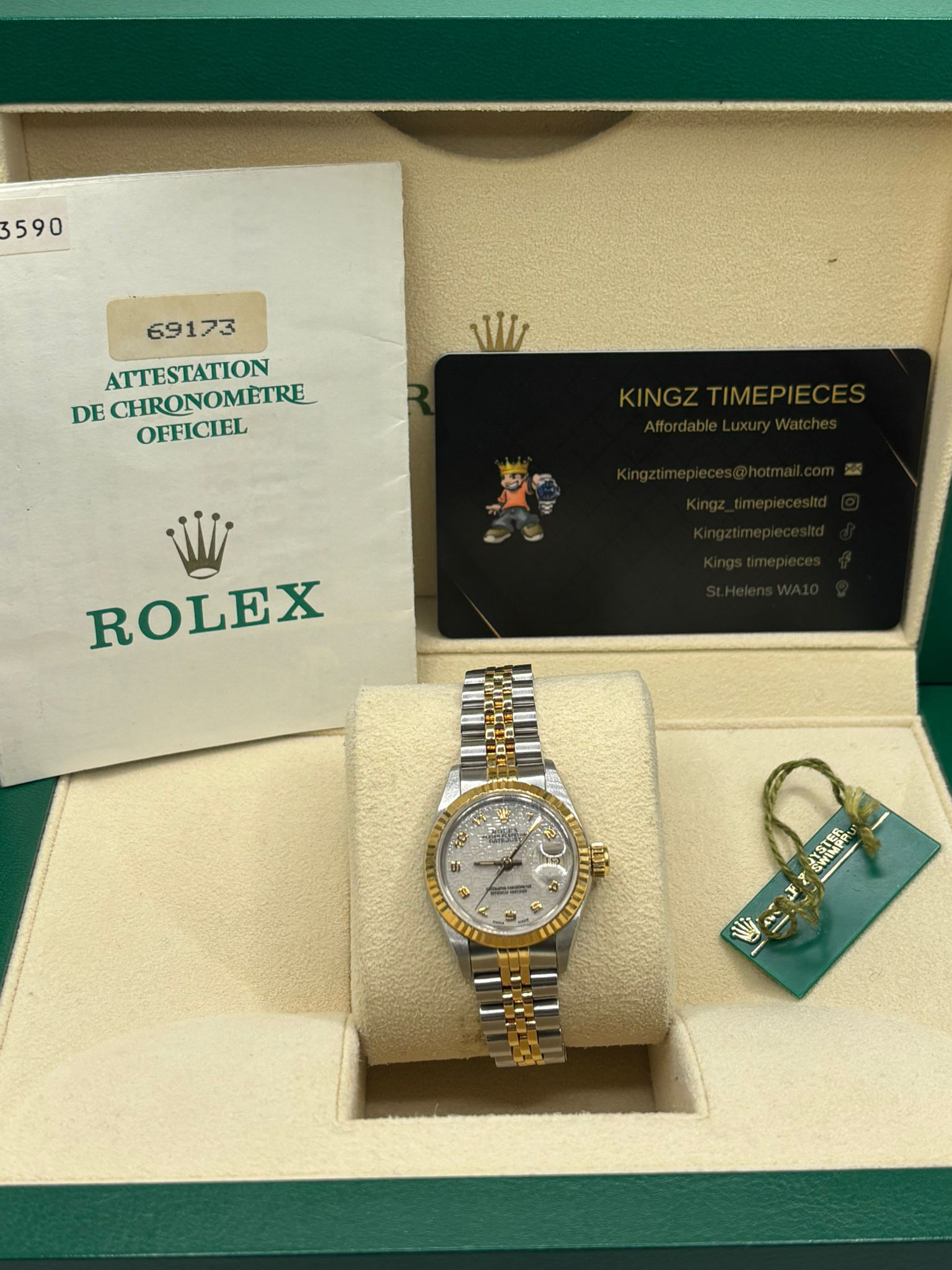 Rolex Datejust 69173 Arabic Jubilee