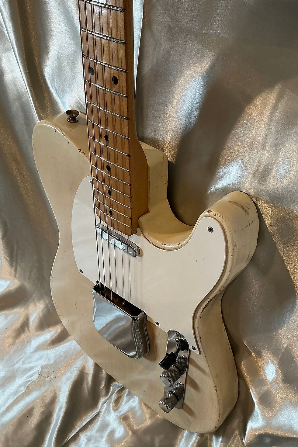 Thumbnail: 1957 Fender Telecaster Blond Finish COMPLETELY ORIGINAL Solidbody Elec. Guitar