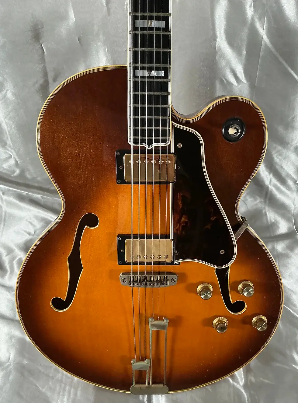 Thumbnail: 1997 Bradley Epiphone Emperor Thinline Semi-Hollow Archtop Electri Guitar w/OHSC