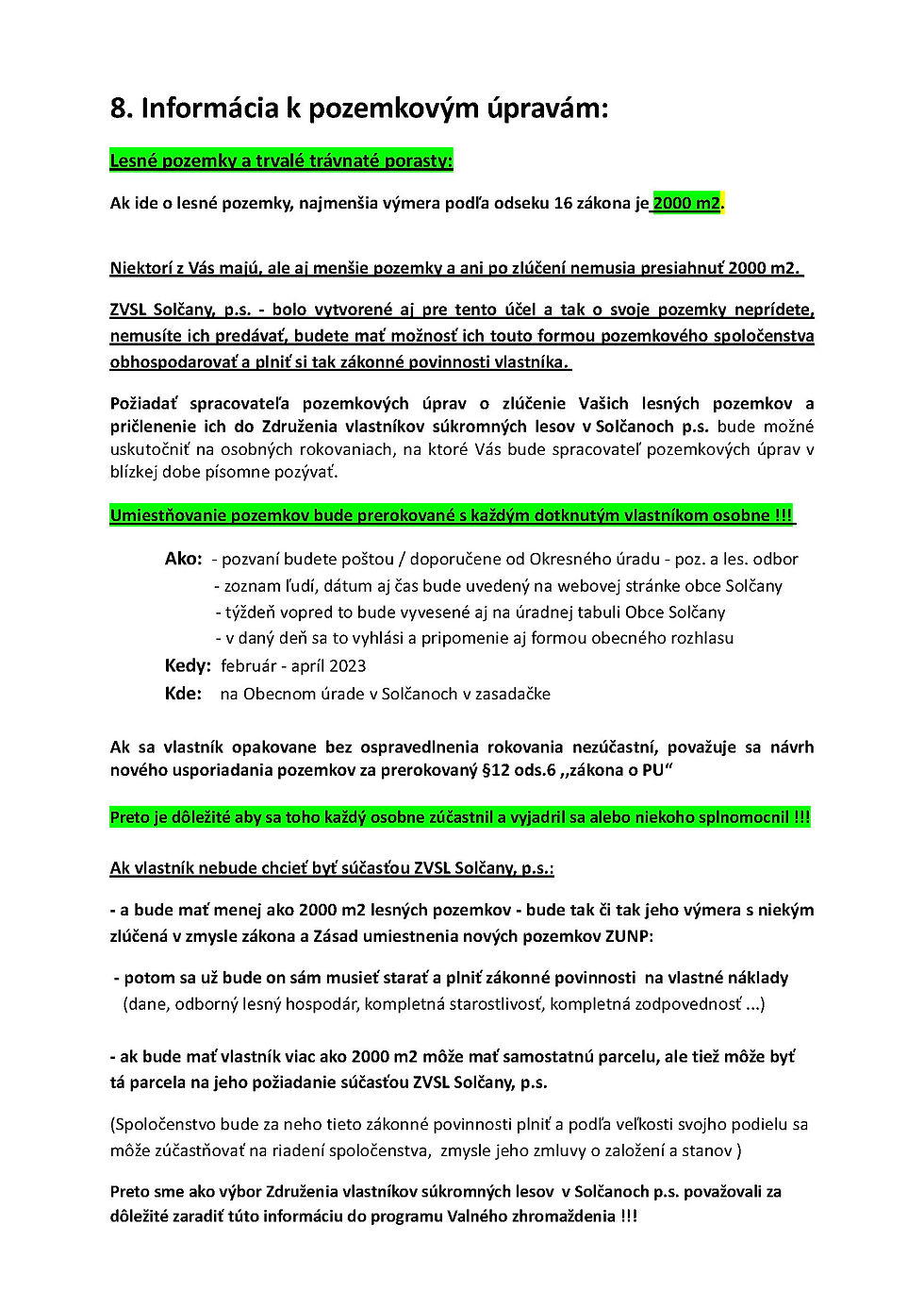 INFORMÁCIA pre vlastníka lesa - na VZ_Page_2