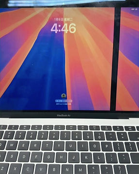 MacBook 螢幕損壞出現黑線，提供 MacBook 維修 香港服務。