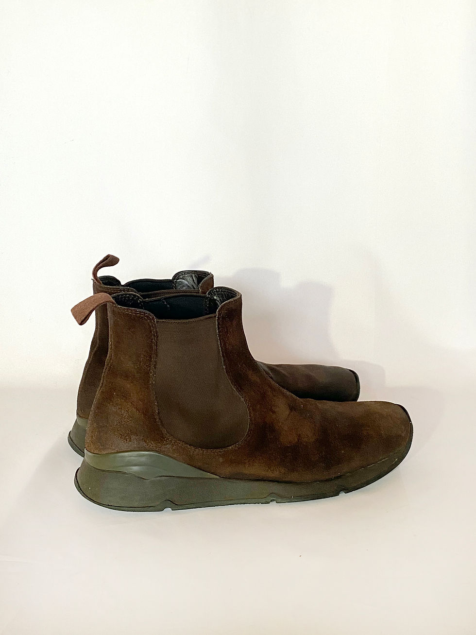 Miniature : 90’s miu miu leather Side gore Boots