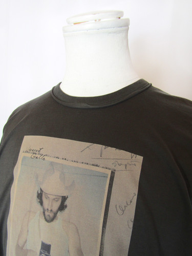 00's DOLCE & GABBANA Vincent Gallo Photo Print T-shirt Dead Stock