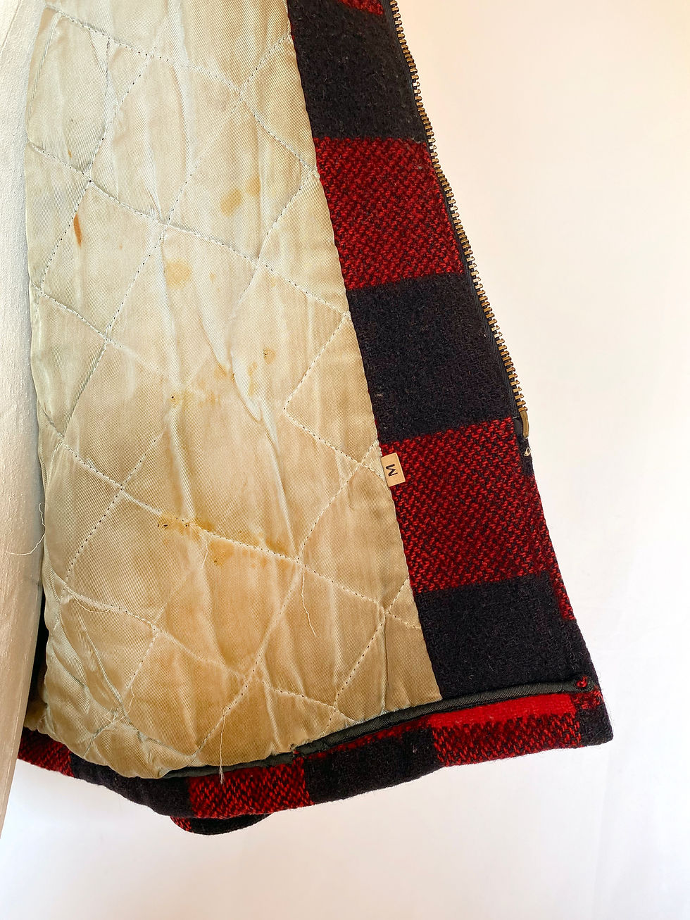 Thumbnail: 60’s U.S Vintage Wool Hunting Jacket with Gripper Zipper