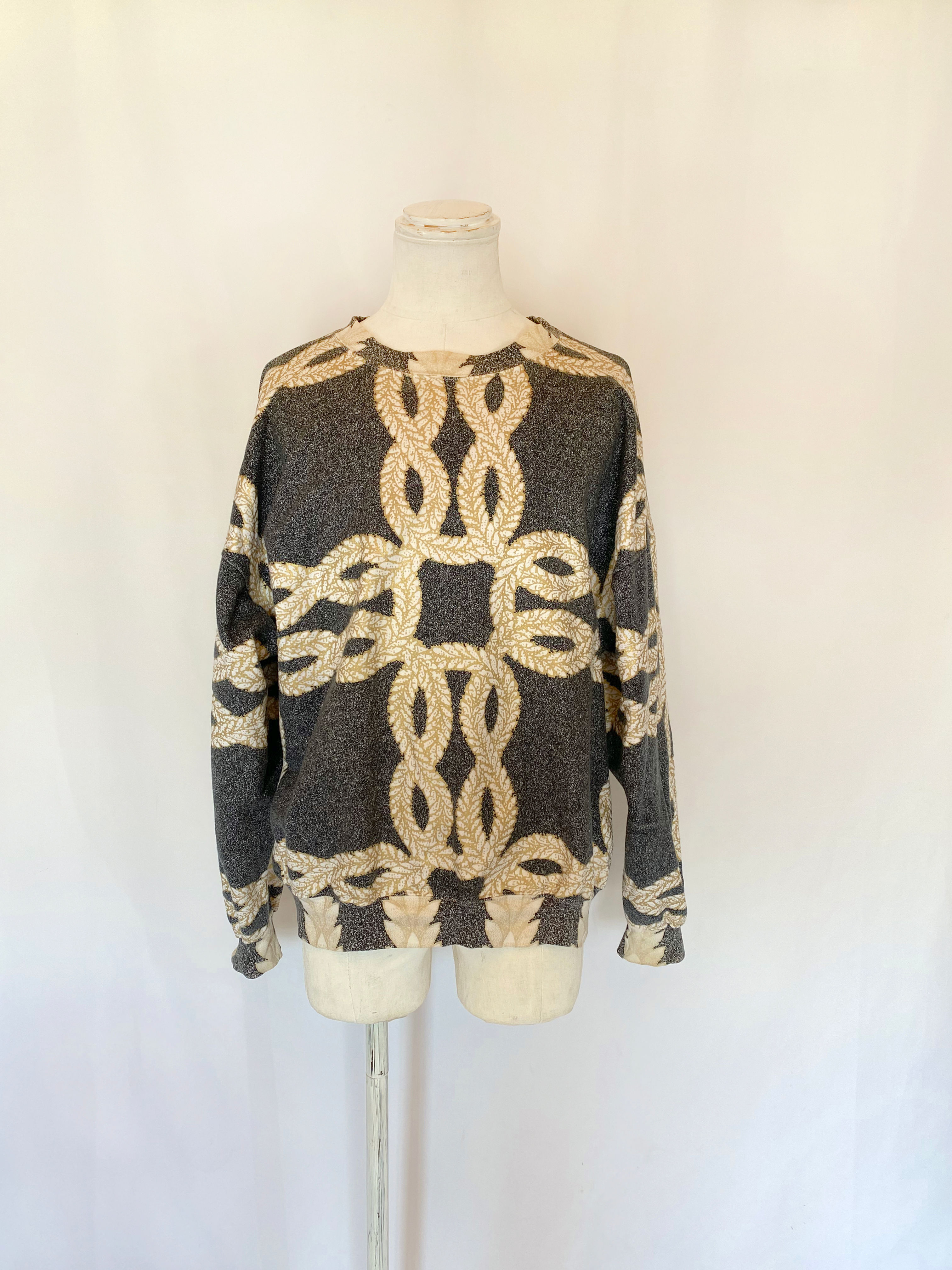 early00's Bernhard Willhelm Print Sweat Bergium made