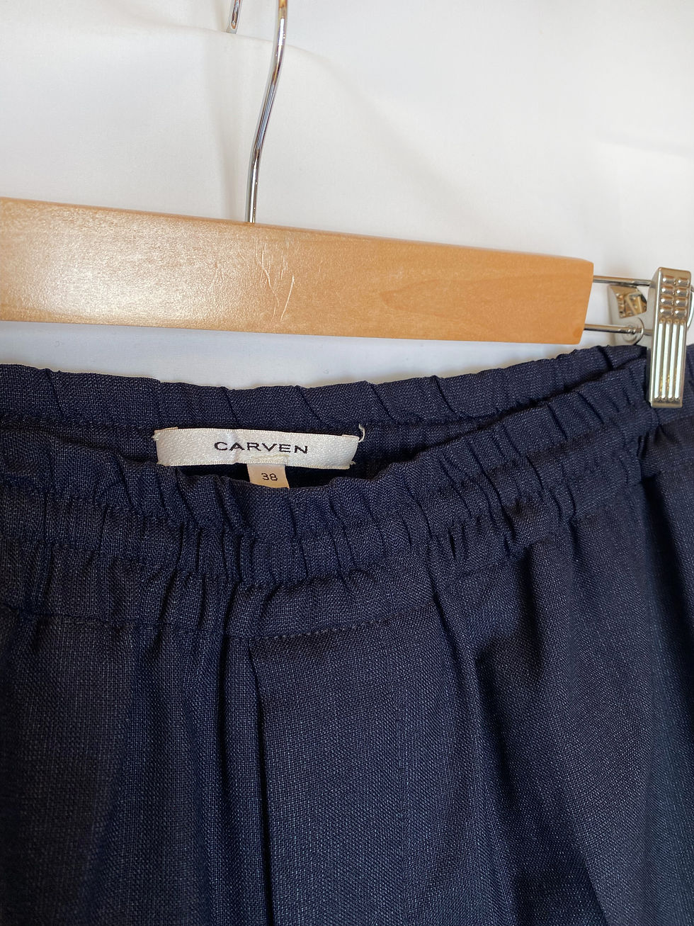 Thumbnail: 10's CARVEN Wool Easy Trouser Pants