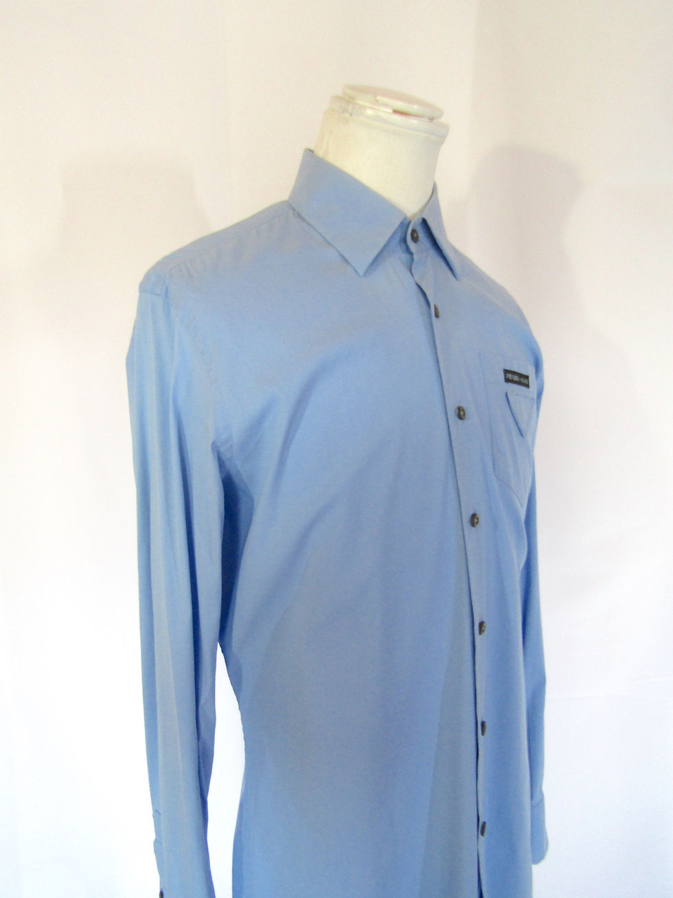 Thumbnail: 19SS PRADA Triangle Logo Shirt