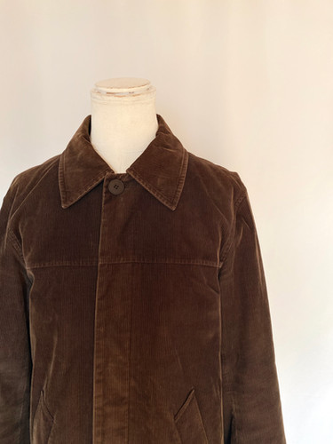 90's agnes.b. Corduroy Half Coat France made | Scout Haus