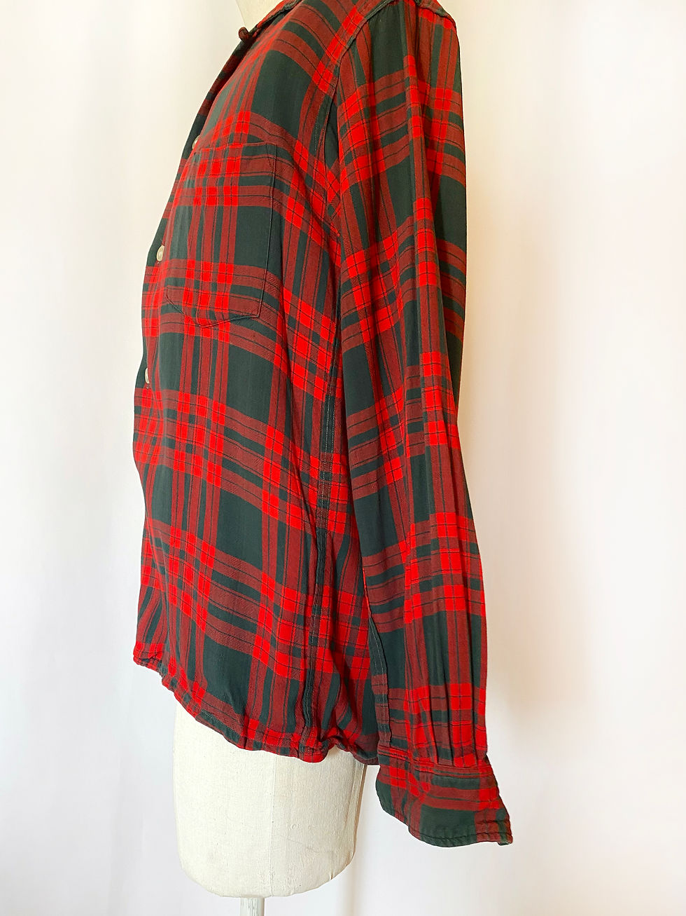 Thumbnail: 60’s U.S Vintage BELLMORE Gabardine Open Collar Shirt Size S