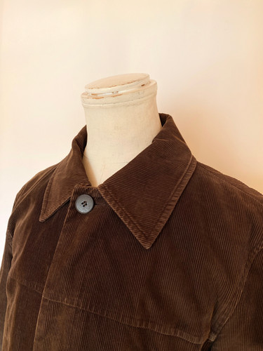 90's agnes.b. Corduroy Half Coat France made | Scout Haus