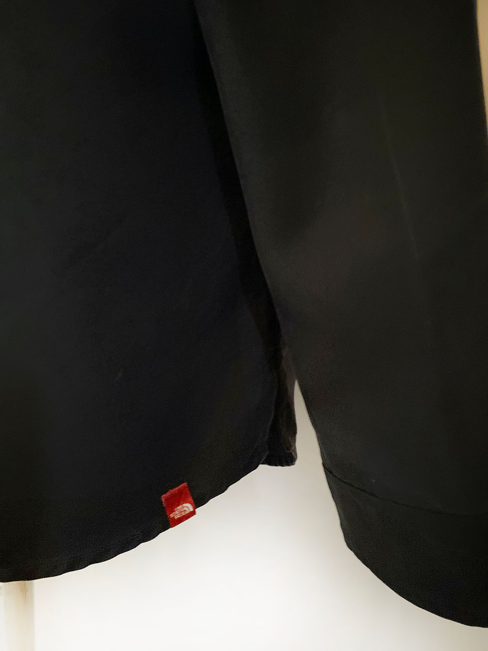 Miniature : 00’s THE NORTH FACE Black PolyRayon B.D. Shirt