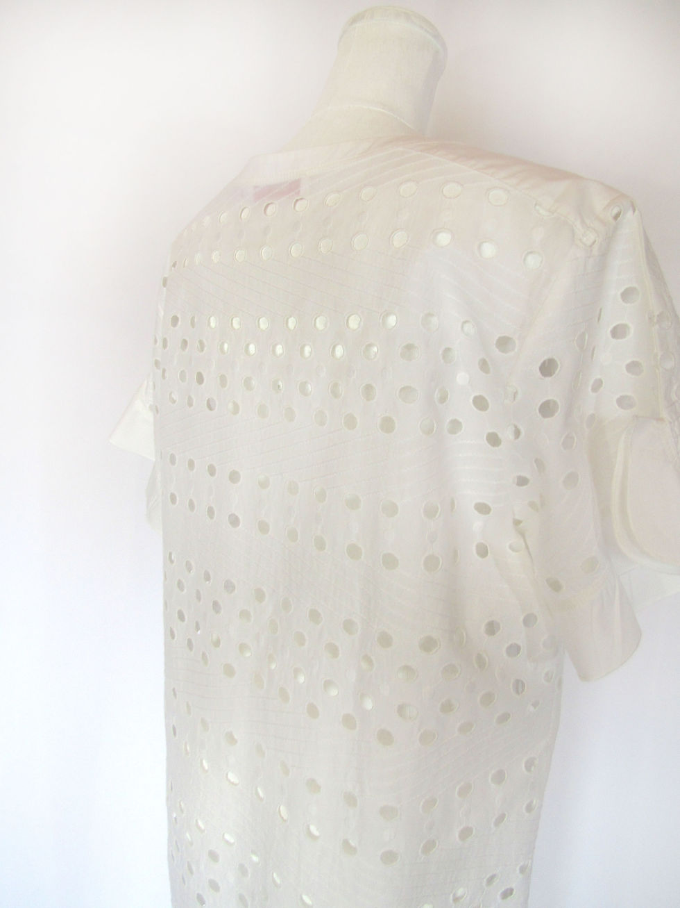 サムネイル： 00’s See by Chloe White Punching one piece dress