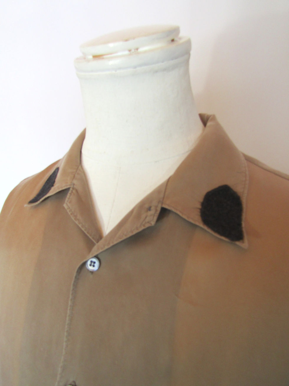 サムネイル： 90’s Comme des garcons shirt rayon open color shirt Size L