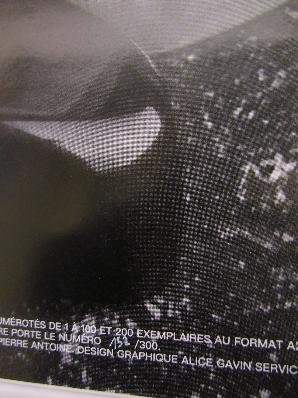 Martin Margiela Lafayette Anticipations limited poster