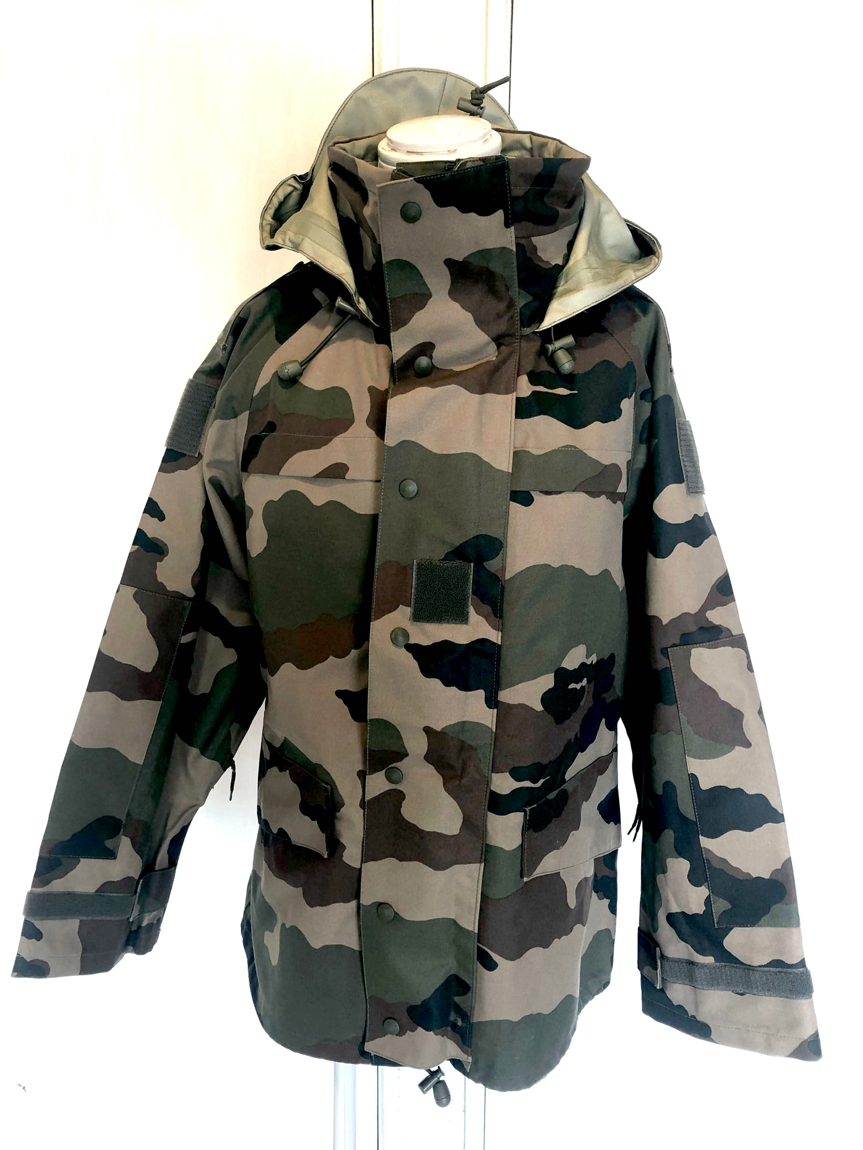 French Army waterproof camo jacket