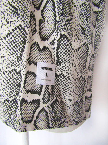 12SS Supreme Python Pattern T-shirt | Scout Haus