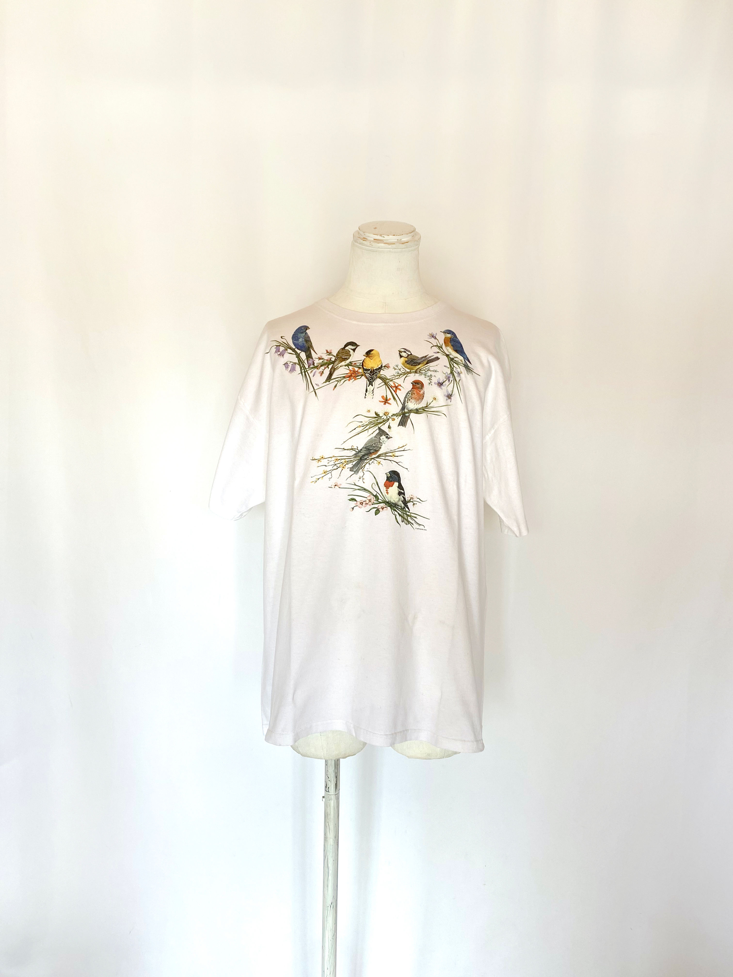 U.S Bird printed T-shirt anvil size XL