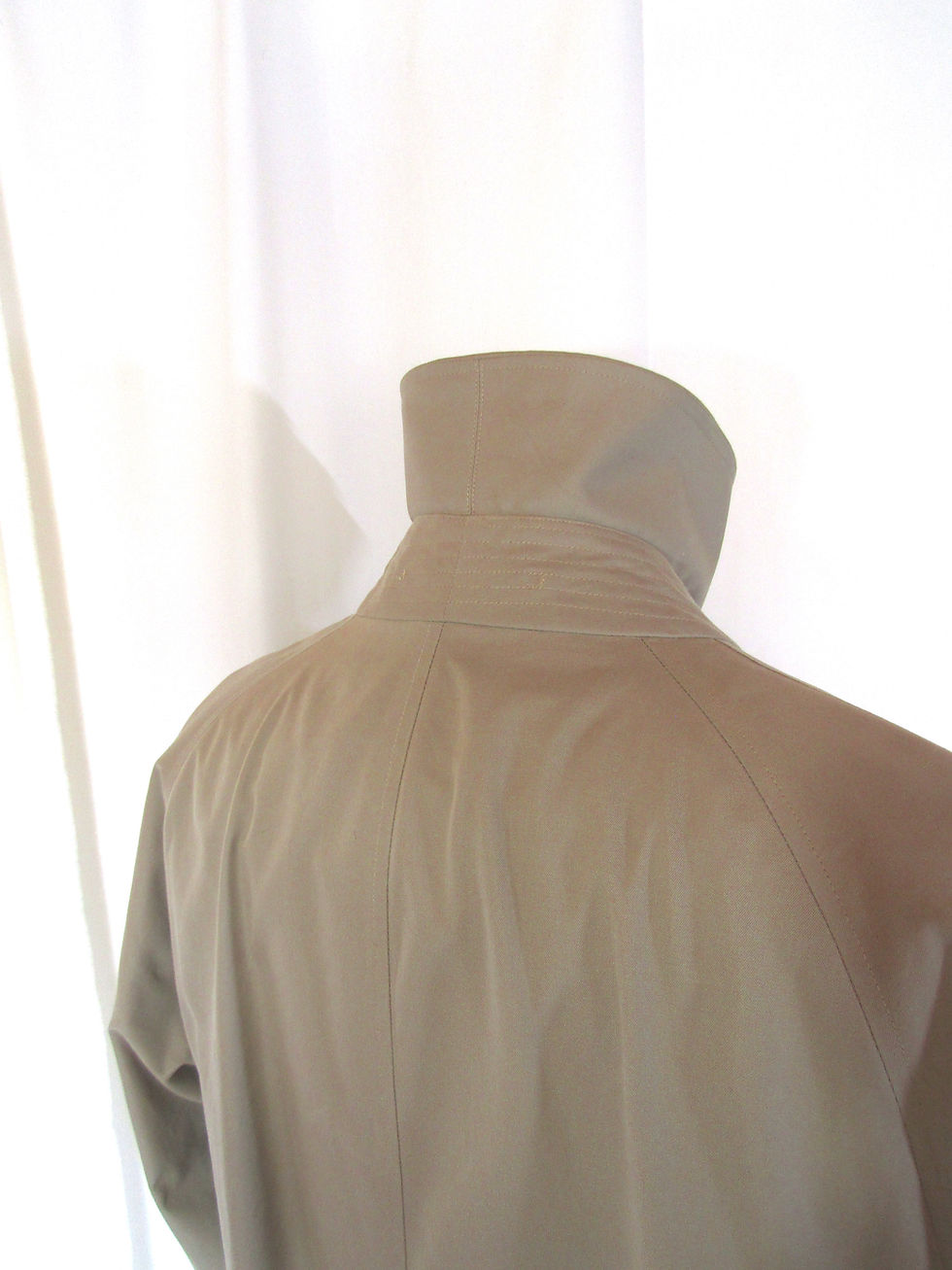 섬네일: 80’s Burberry Cotton Balmacaan Coat Dead Stock
