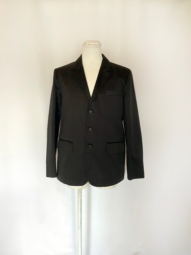 90's A.P.C. Black Moleskin Tailor Jacket France made | Scout Haus