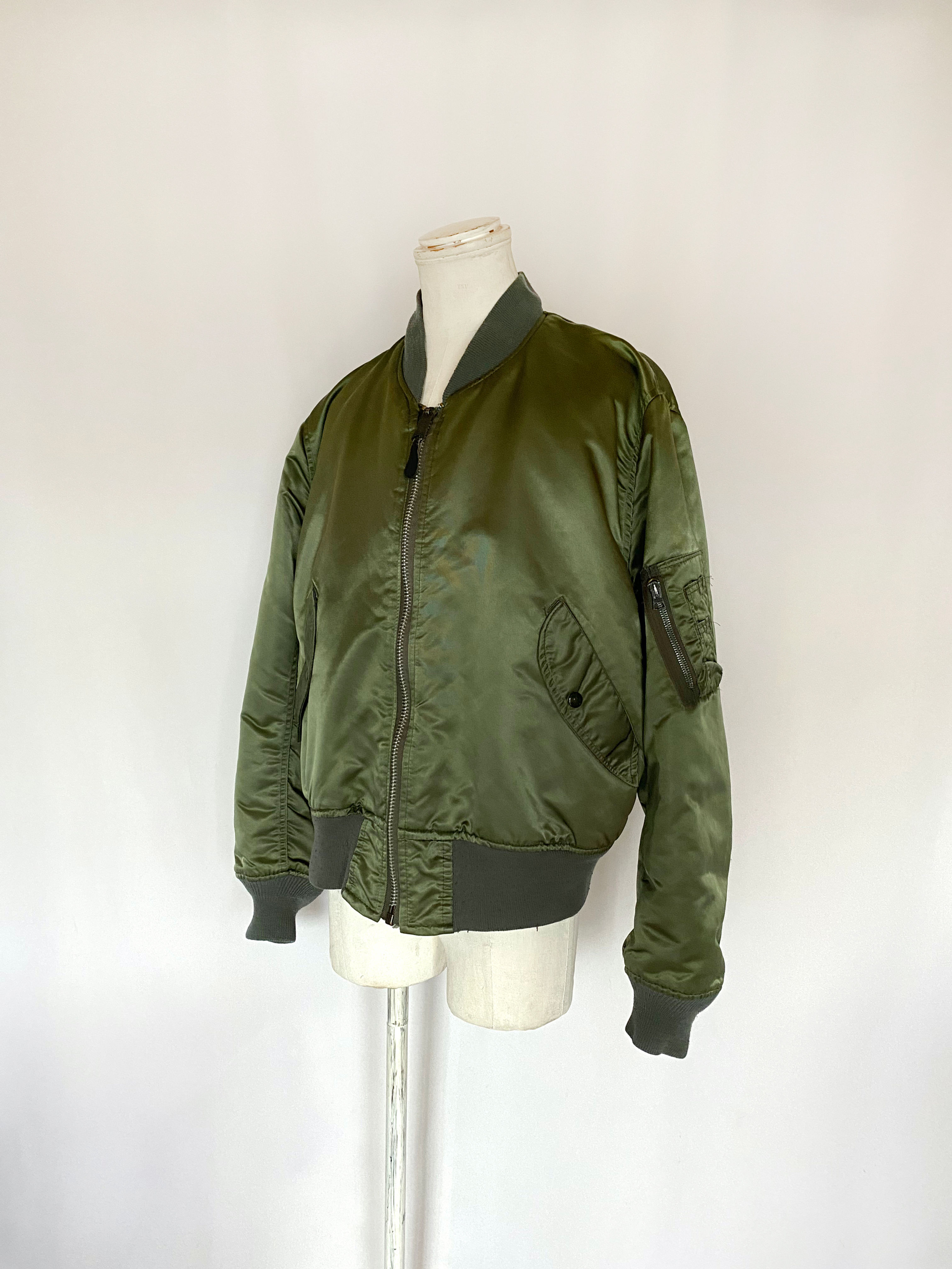 90’s U.S CORINTH MFG.CO. MA-1 Fright Jacket U.S made