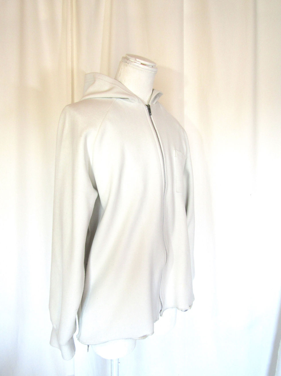 Thumbnail: 90’s HELMUT LANG Archive White Full Zip Foodie