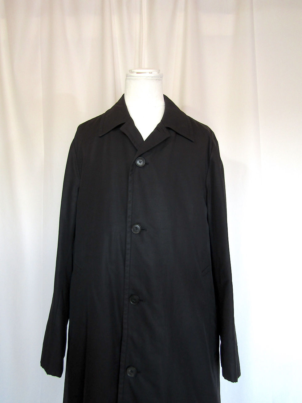 Miniature : Hugo Boss Nylon x Wool x Cashmere Balmacaan Coat