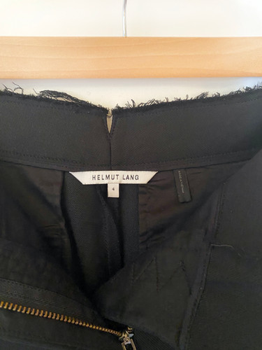 【関税込み】Helmut Lang ブラック ダブルタック トラウザーズ dnJnbPDui1B4.jpg?width=768