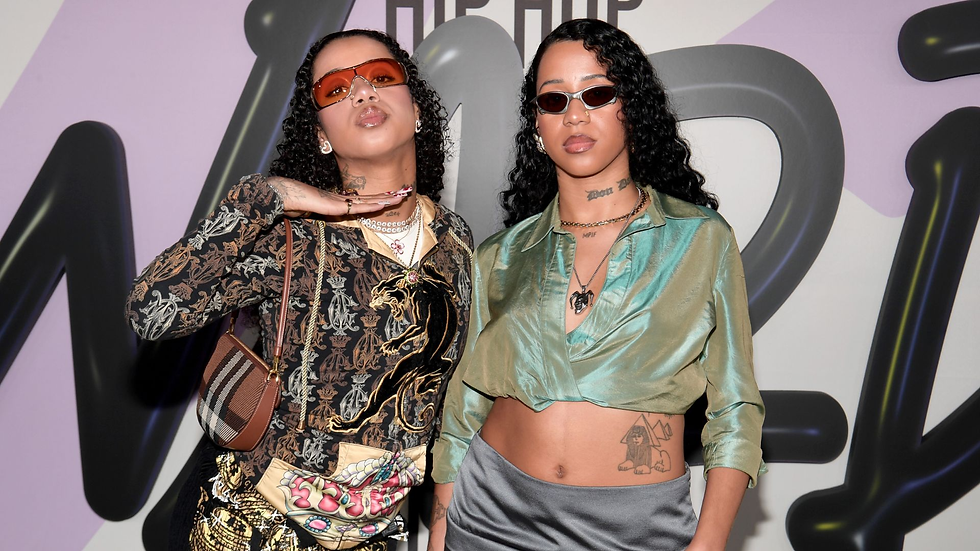 Tasha e Tracie no Best Hip Hop Awards 2023 / Reprodução Marcus Ingram getty images