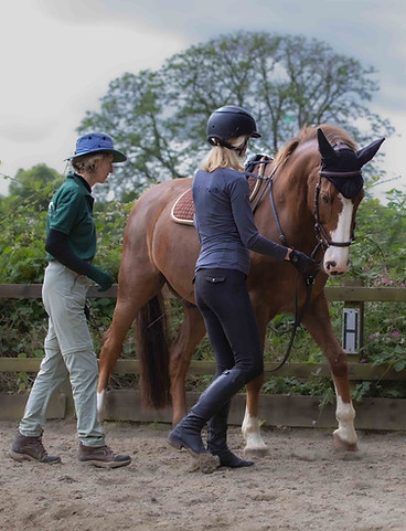 Groundwork & In Hand work, Jenny Mawhood, Minette Rice Edwards, Ham House Stables