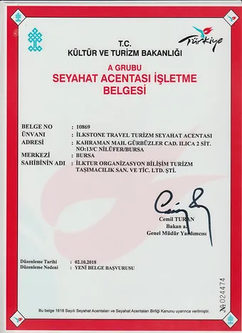 Bursa Ilkstone Travel Turizm