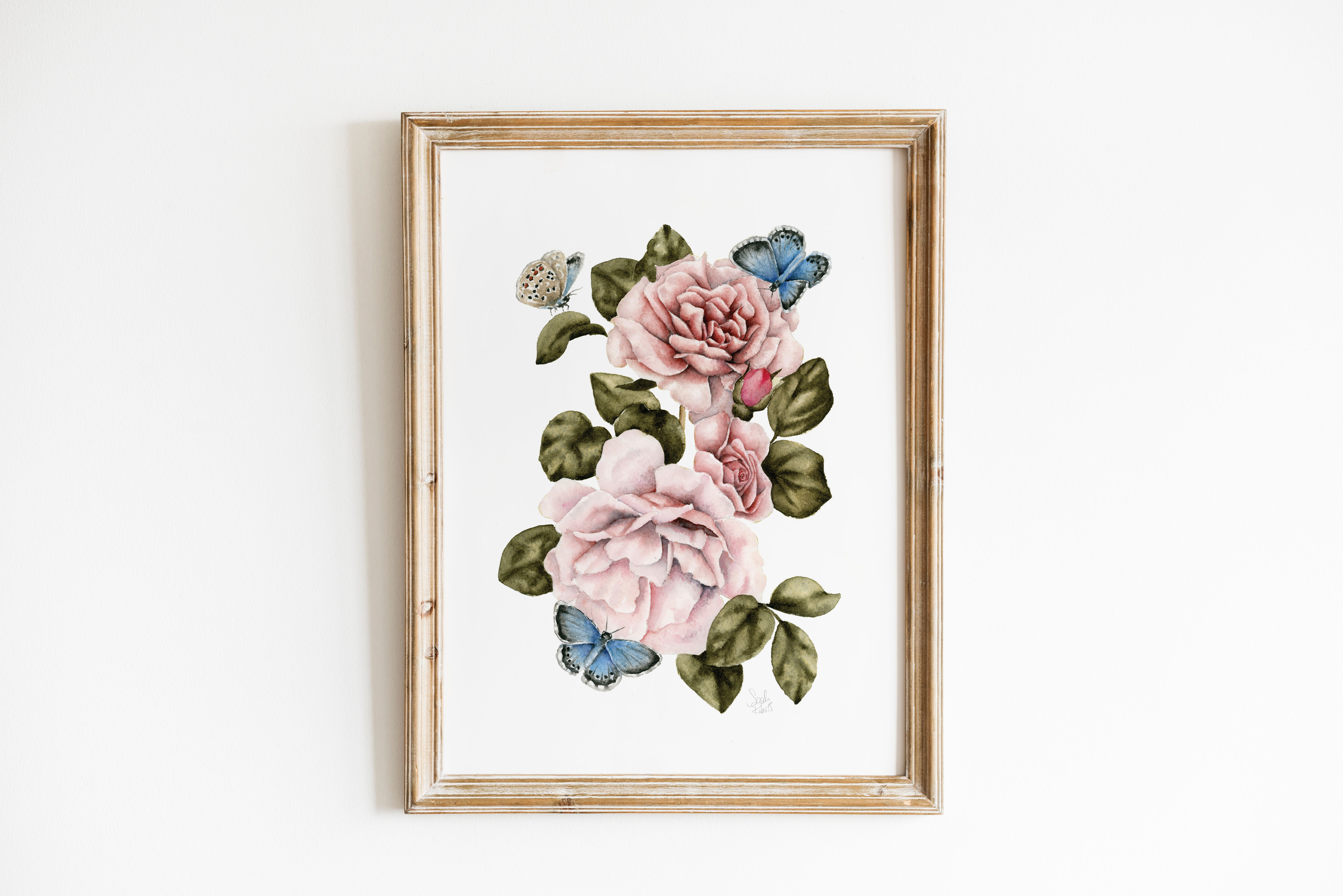 Butterflies and Roses