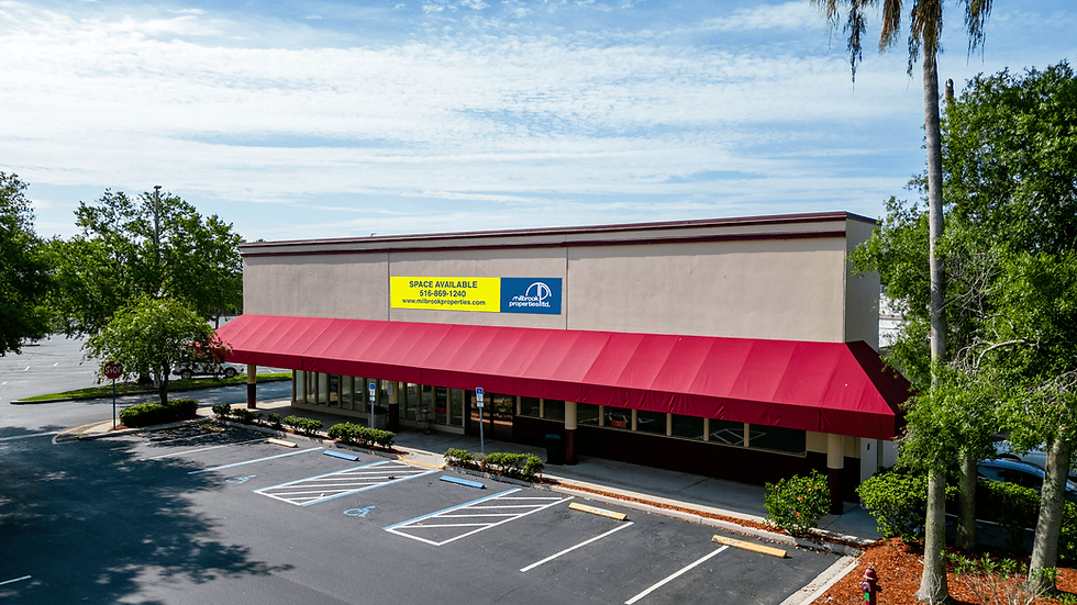 End-Cap Retail Space Available- Tampa, FL