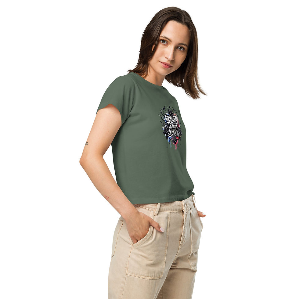 Thumbnail: Women’s high-waisted t-shirt