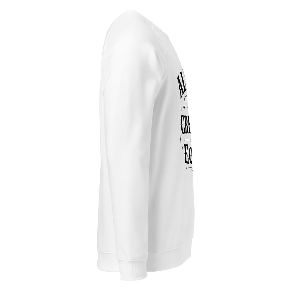 Thumbnail: Unisex organic raglan sweatshirt