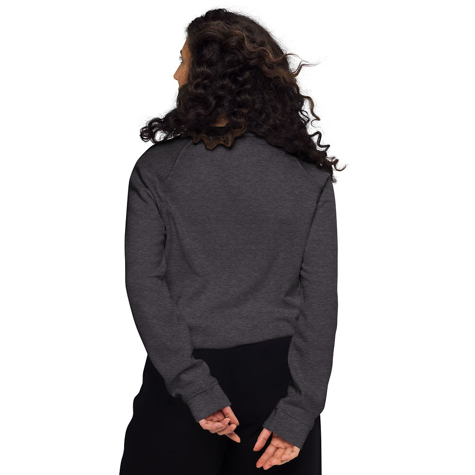Thumbnail: Unisex organic raglan sweatshirt