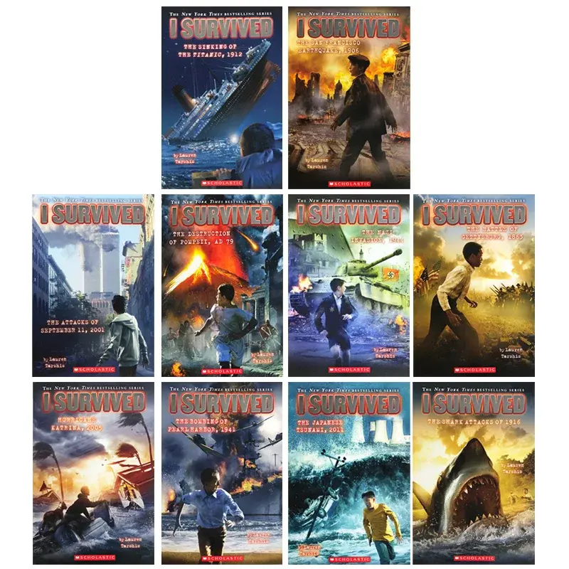 Thumbnail: Random  10 Books Set I Survived Ten Thrilling Stories