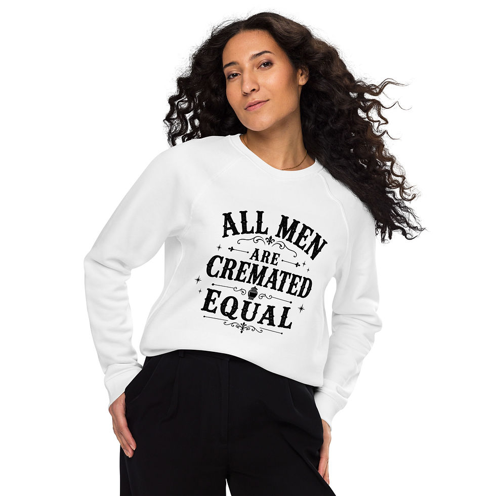 Thumbnail: Unisex organic raglan sweatshirt