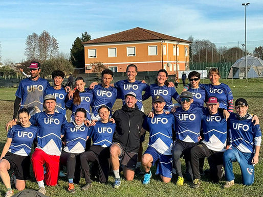 Frisbee. Gli UFO restano in Serie A Mixed e nel weekend torna il Dolomites Disc Tournament (DDT)