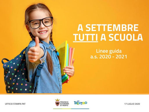 A settembre tutti a scuola: ecco gli scenari possibili in Trentino