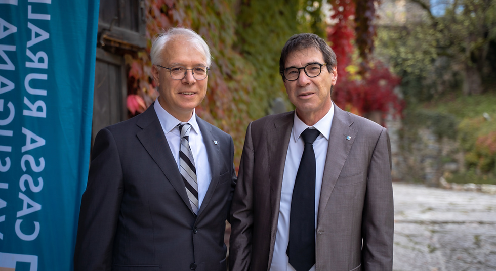 da sinistra il Presidente Arnaldo Dandrea e il Direttore generale Paolo Gonzo