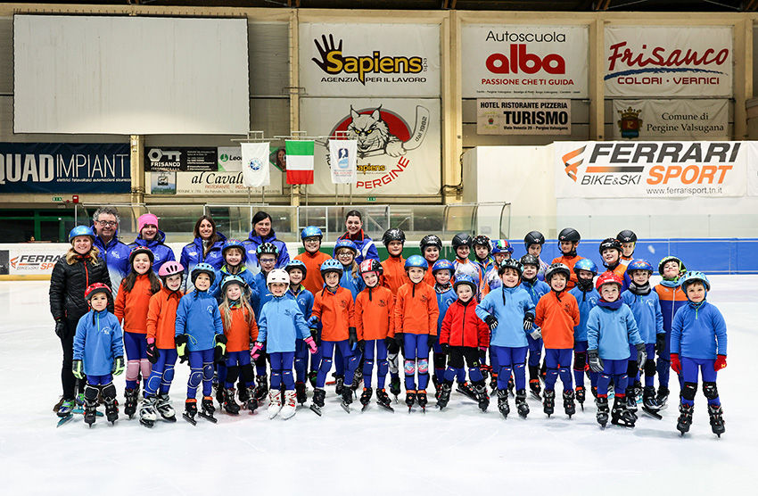 Il gruppo giovanile Sporting Club Pergine