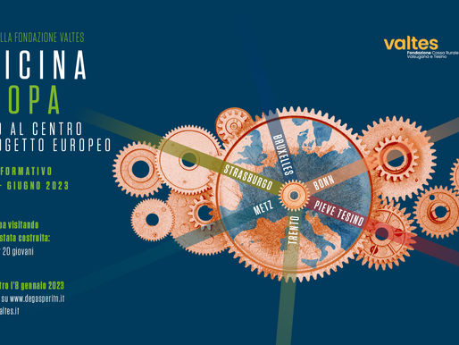 Nasce OFFICINA EUROPA, un viaggio formativo al centro del progetto europeo per 20 giovani