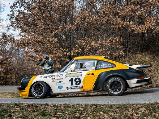Lorenzo Delladio di ritorno dal Vallate Aretine