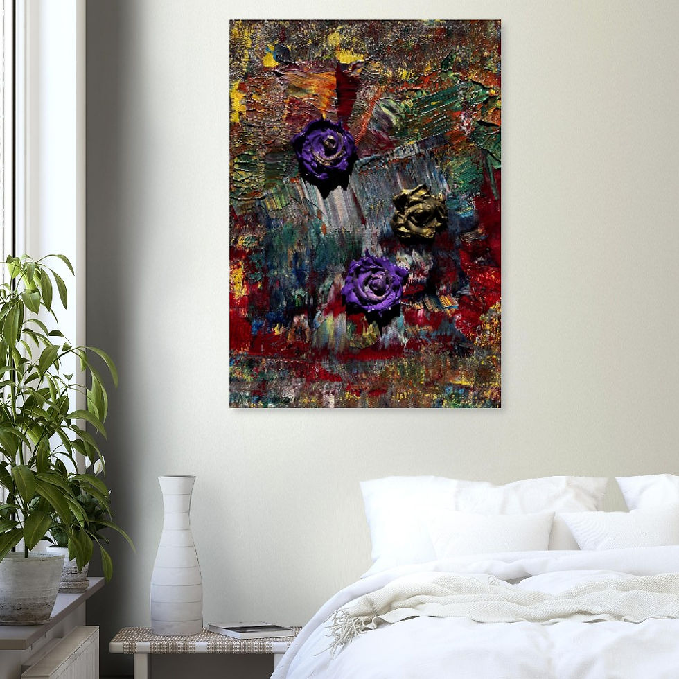 Thumbnail: Rage 3 Brushed Aluminum Print