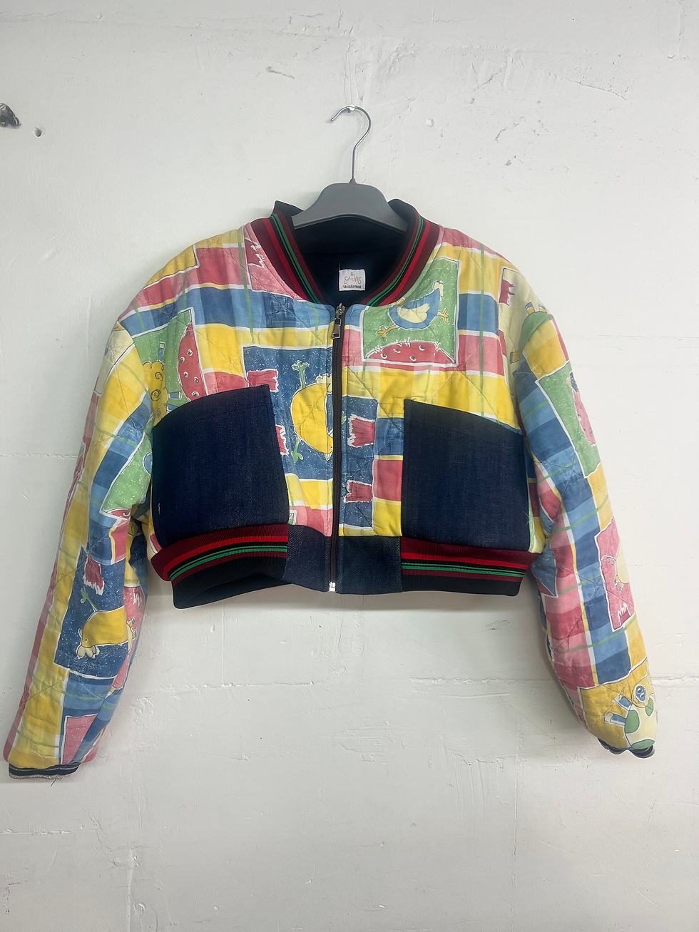 Miniature : Veste courte poules 