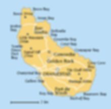 Map of St. Eustatius