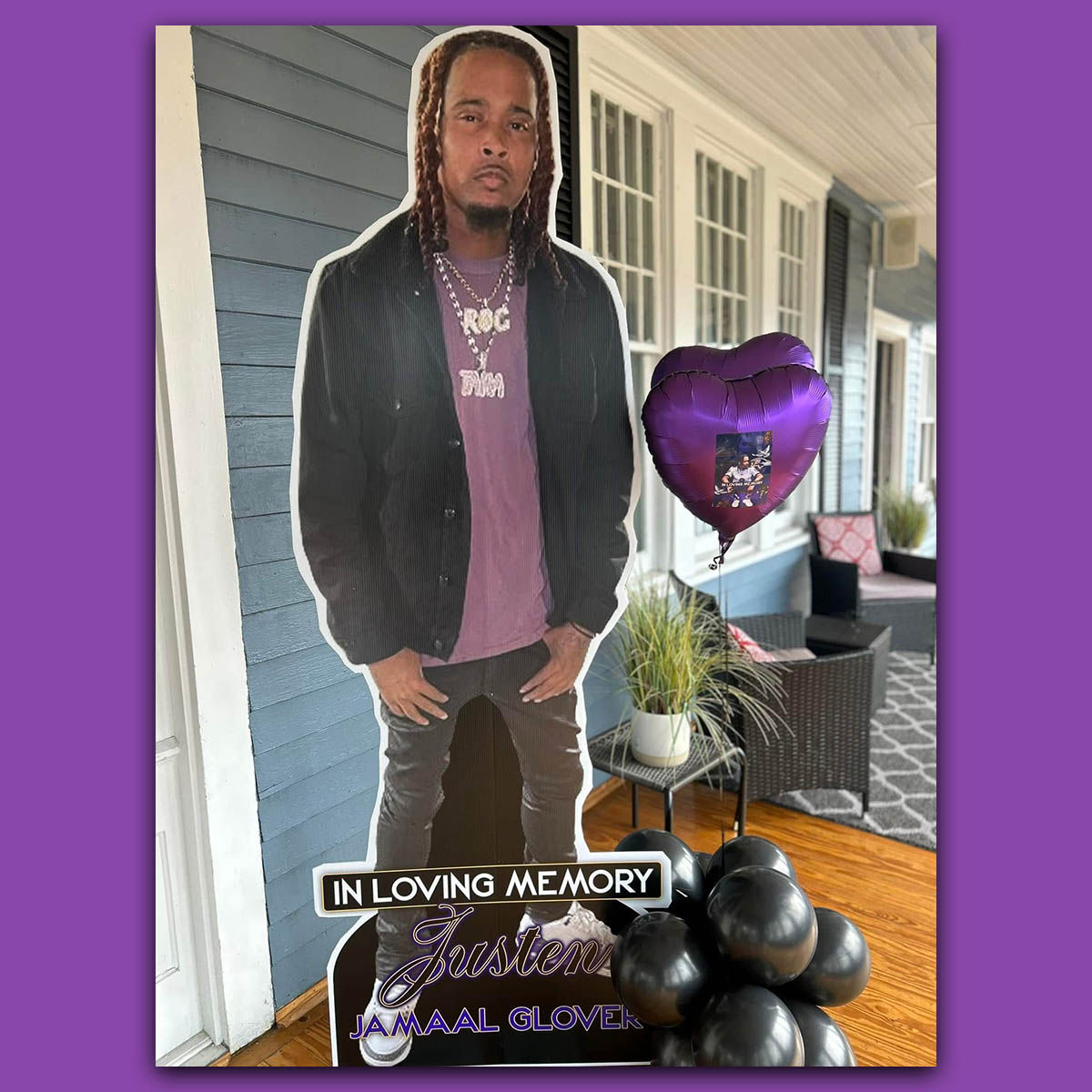 Memorial Life Sized Cutout 6ft
