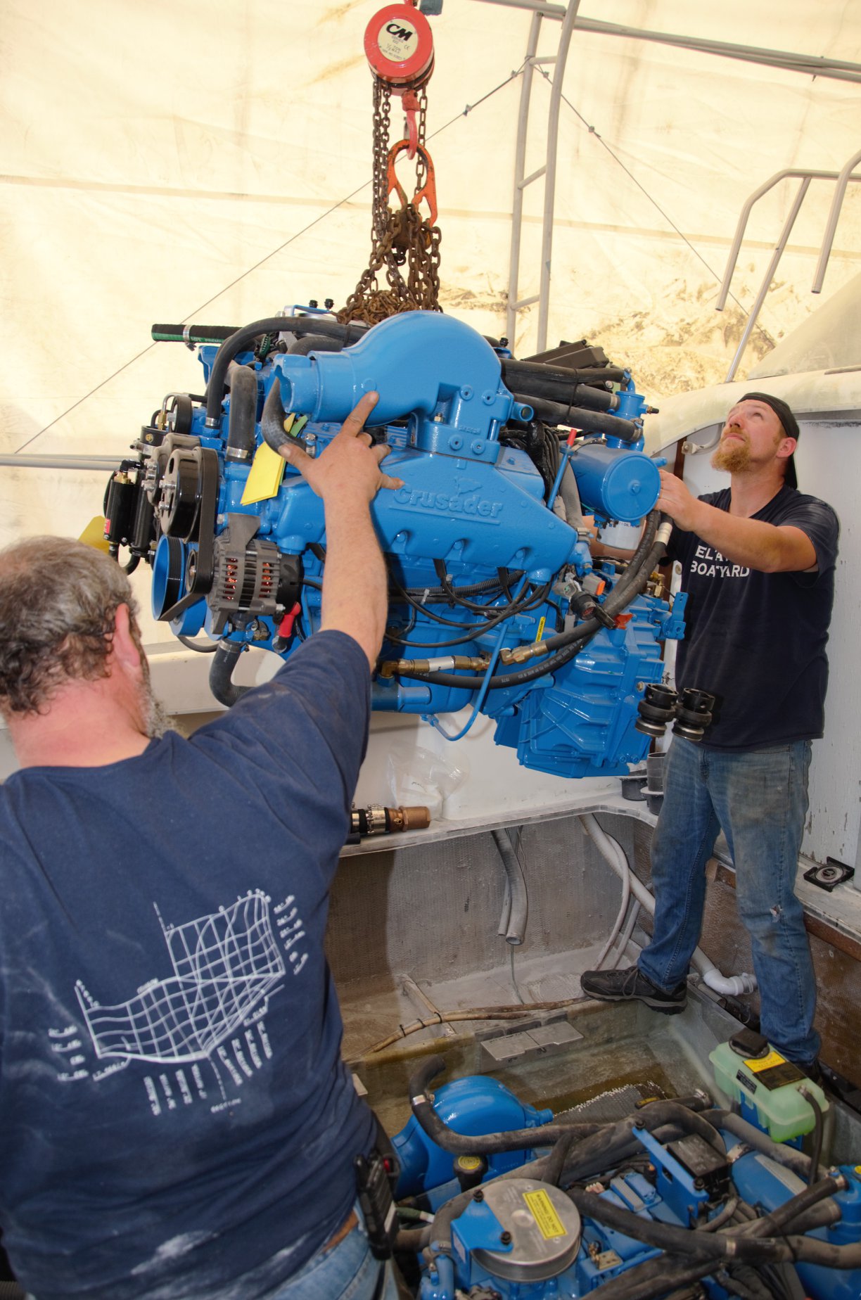 Our Crew Deltaville, Virginia Deltavill Boatyard